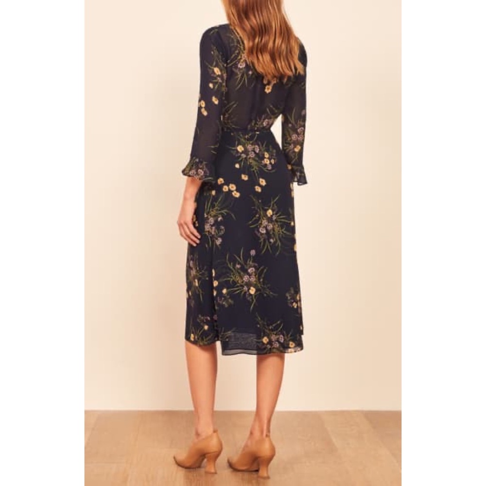 NWOT Reformation Mademoiselle Print Dress - Picture 2 of 8